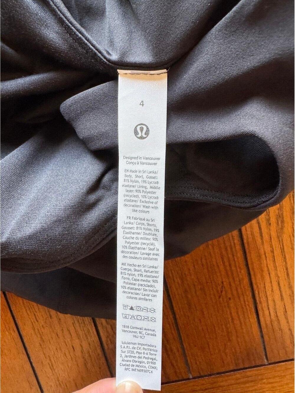 Lululemon Align Dress Black Size 4 NWT - Picture 5 of 6